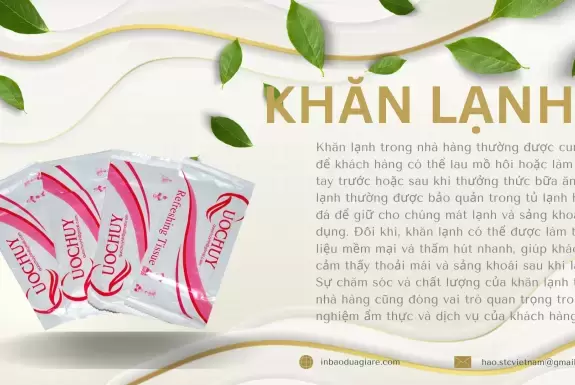Khăn lạnh giá rẻ tại quận 3