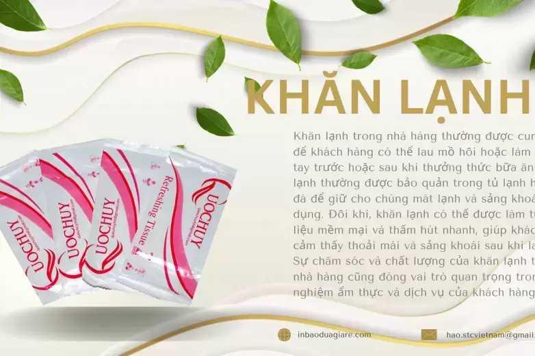 Khăn lạnh giá rẻ tại quận 3