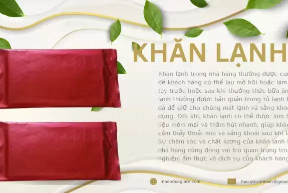 Khăn lạnh giá rẻ tại quận 5