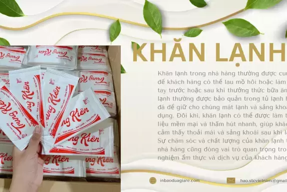 Khăn lạnh giá rẻ tại quận 6