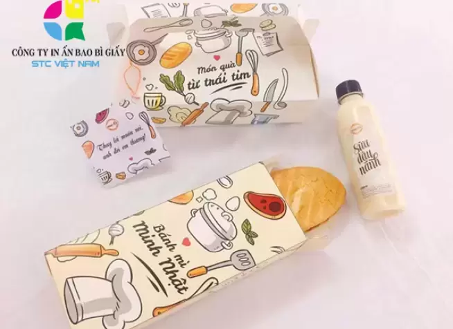 Vì sao nên in bao bánh mì?