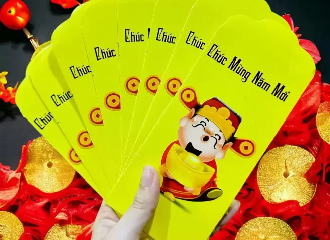 In bao lì xì theo yêu cầu giá rẻ