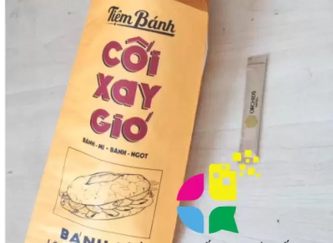 In ấn bao bì giấy STC nhận in ấn túi đựng bánh mì