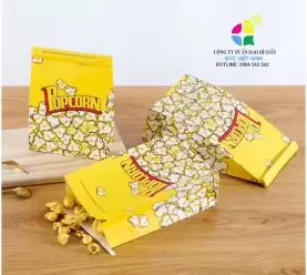 IN TÚI ĐỰNG BẮP RANG BƠ THEO YÊU CẦU