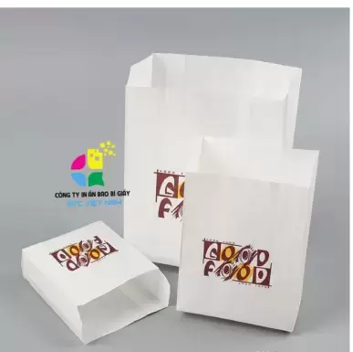 In Túi Đựng Gà Rán Theo Yêu Cầu