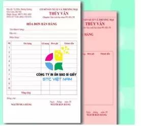 In Hóa Đơn Bán Lẻ 2 Liên Tại Tp HCM