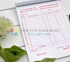 In hóa đơn bán hàng tại STC