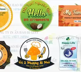 In ấn tem nhãn giá rẻ tại HCM