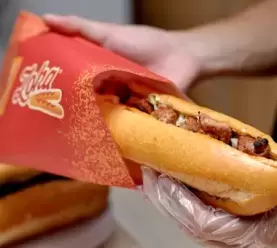 In ấn túi đựng bánh Hotdog tại quận 3